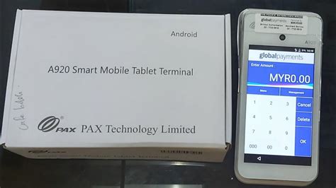 a920 smart mobile tablet terminal